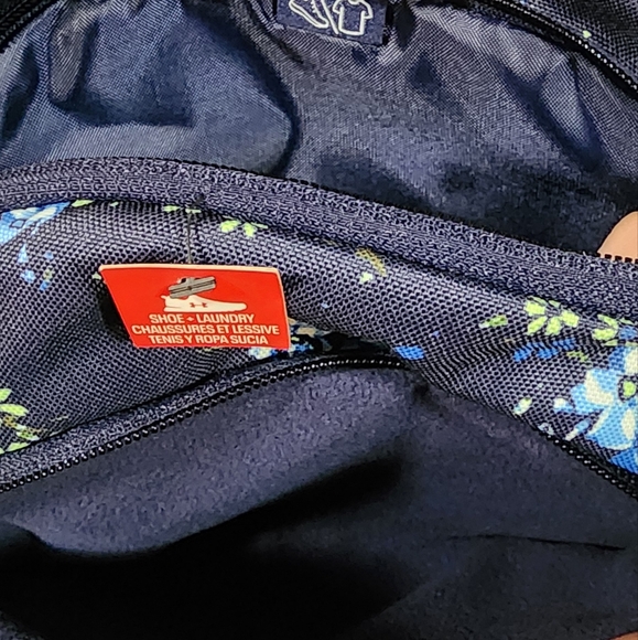 Under Armour Navy Floral Backpack - Picture 2 of 5